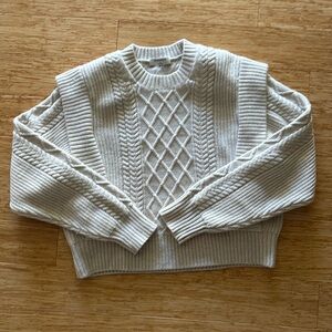 Aritzia Babaton Cable Knit Sweater